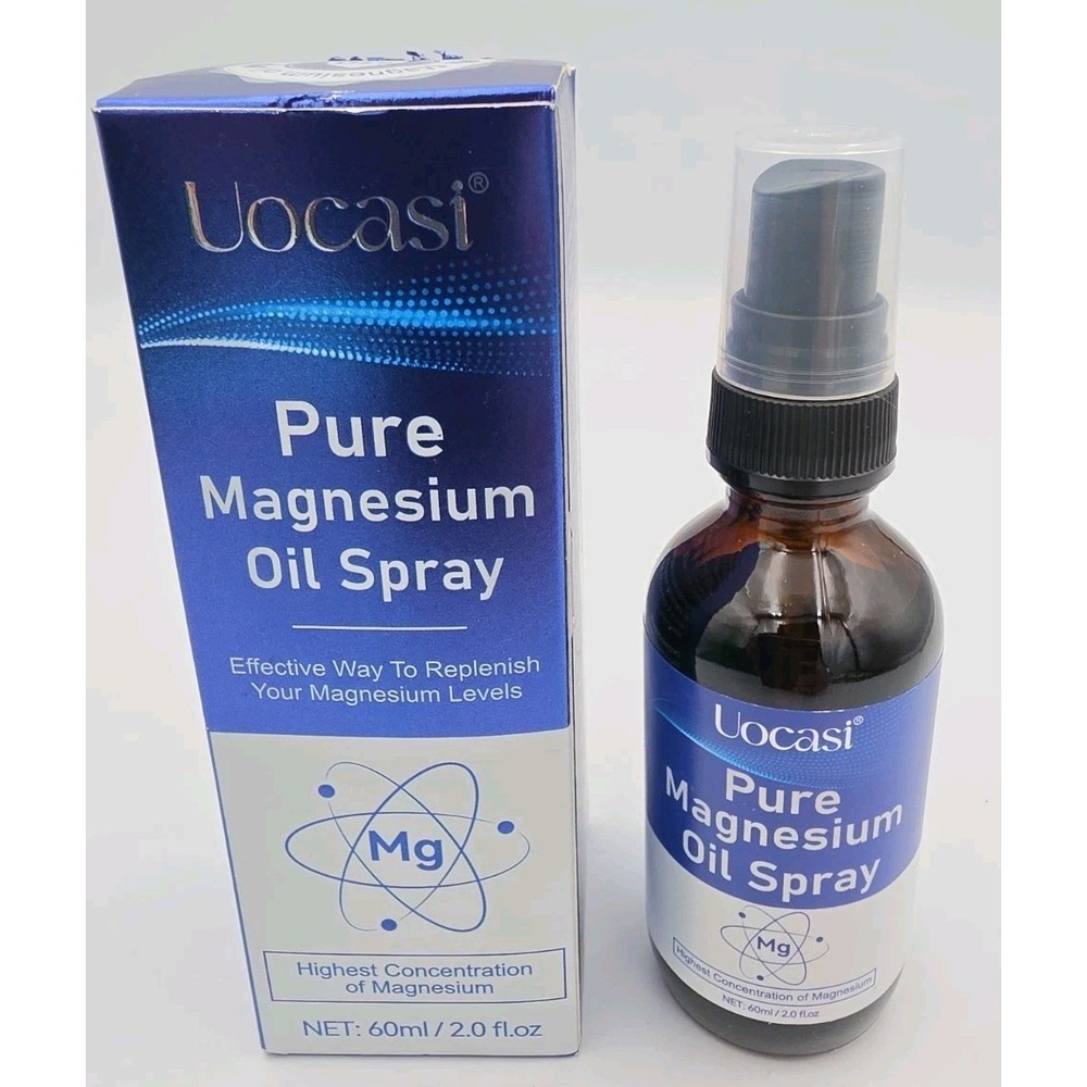 Pure Magnesium Oil Spray Pure & Natural 2 fl oz EXP: 09/07/2027